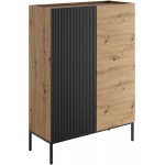 Μπουφές Como 100 2D-Fusiko-Mavro