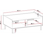 Τραπεζάκι σαλονιού Tewos