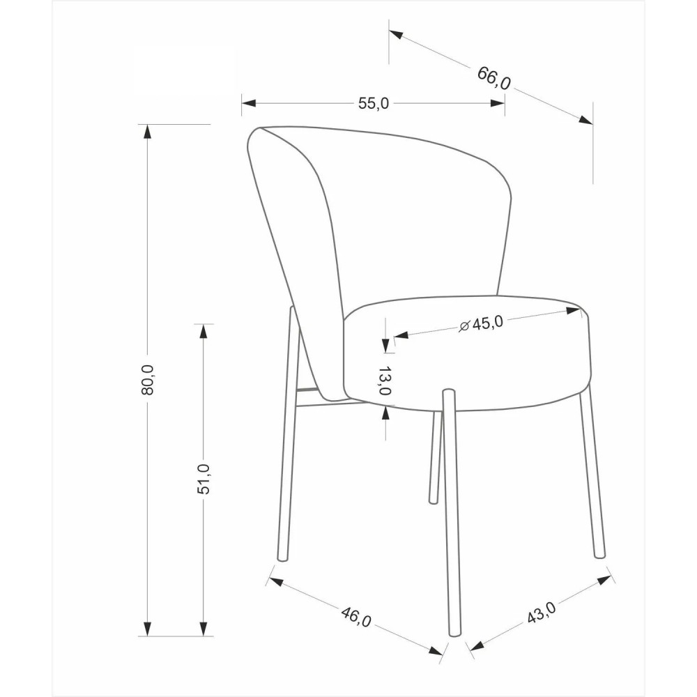 Καρέκλα Namos-Mpez