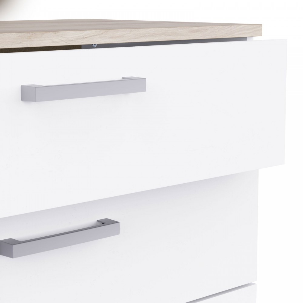 Συρταριέρα Winston 5S-Leuko