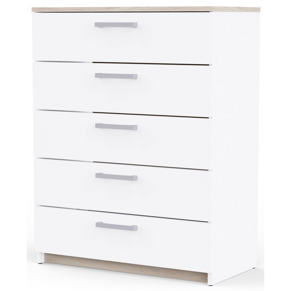 Συρταριέρα Winston 5S-Leuko