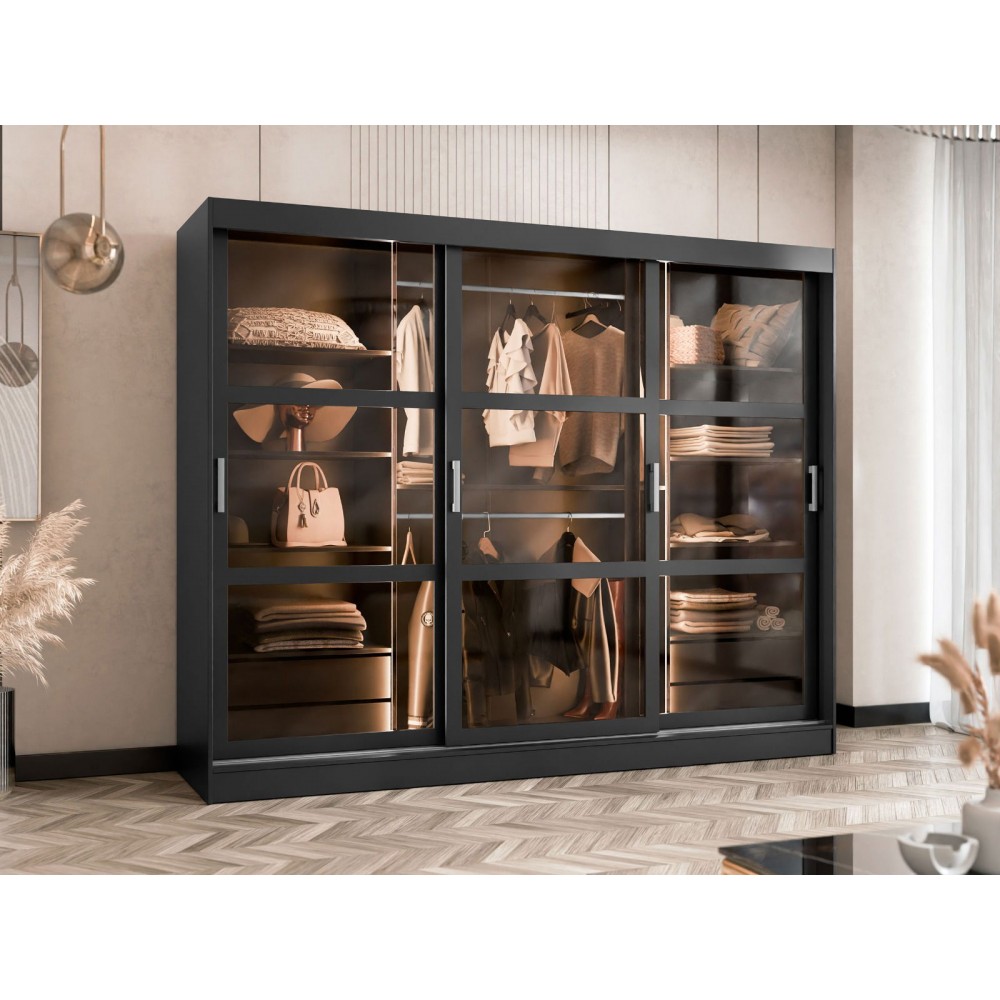 Ντουλάπα Norlio συρόμενη-Mauro