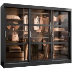 Ντουλάπα Norlio συρόμενη 250x65x203