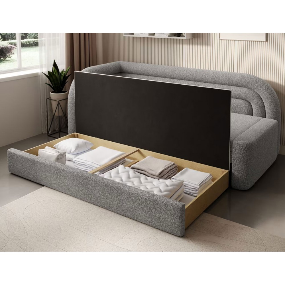 Καναπές - κρεβάτι Fanuci-Gkri-Αριστερή