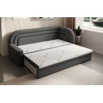 Καναπές - κρεβάτι Fanuci-Gkri Skouro-Δεξιά