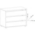 Συρταριέρα Bolt 3S plus