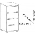 Συρταριέρα Bolt 4S slim