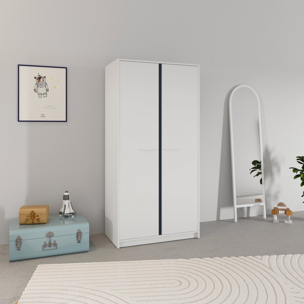 Ντουλάπα Swappie δίφυλλη 88.3x50x180.9