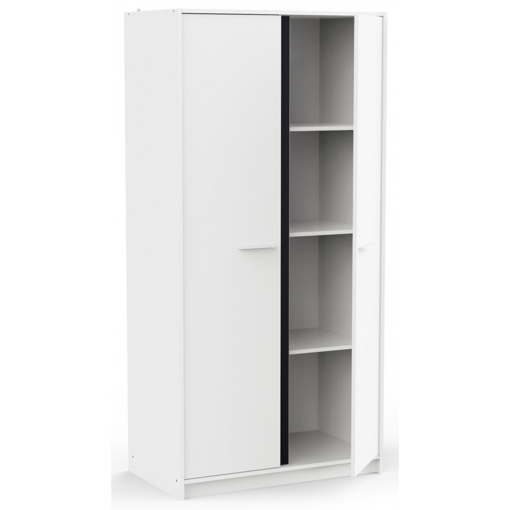Ντουλάπα Swappie δίφυλλη 88.3x50x180.9