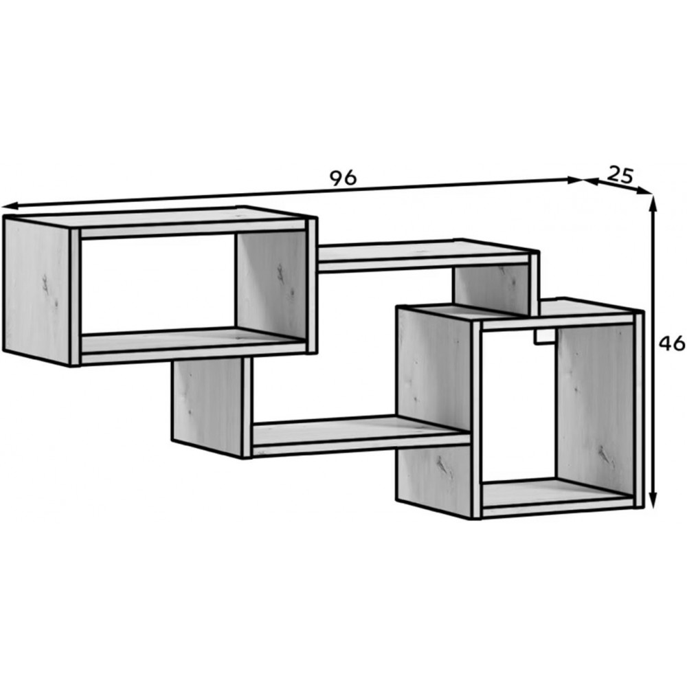 Ράφι Atreus-Leuko