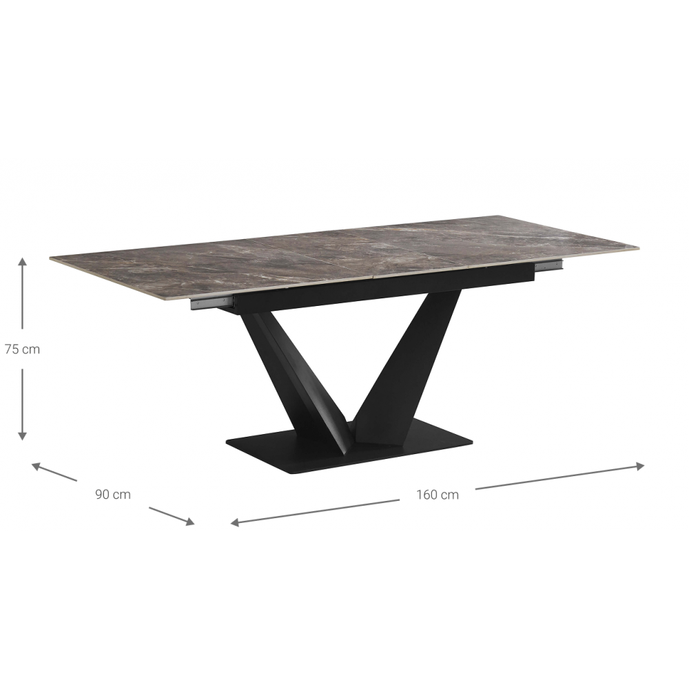 Τραπέζι Manitoba επεκτεινόμενο