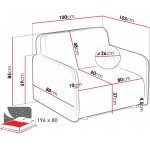 Πολυθρόνα - κρεβάτι Viva Sun I-Leuko