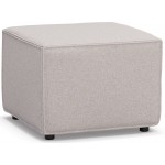 Πουφ Nilla-Ekrou 67x67x45.5