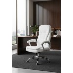 Καρέκλα διευθυντική Celadon-Leuko