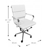 Καρέκλα γραφείου Veilstone Low-Leuko