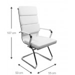 Καρέκλα υποδοχής Veilstone Reception-Leuko