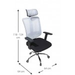 Καρέκλα γραφείου Conclave-Leuko