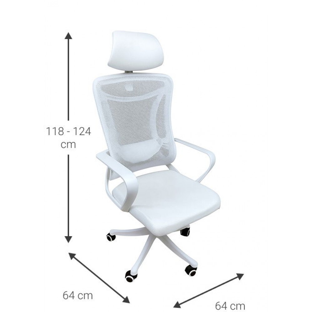 Καρέκλα γραφείου Hathrow-Leuko