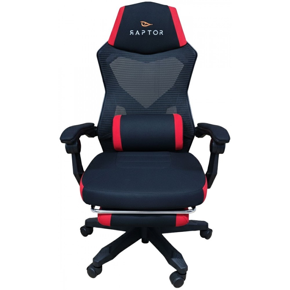 Καρέκλα Gaming Raptor Venom-Kokkino