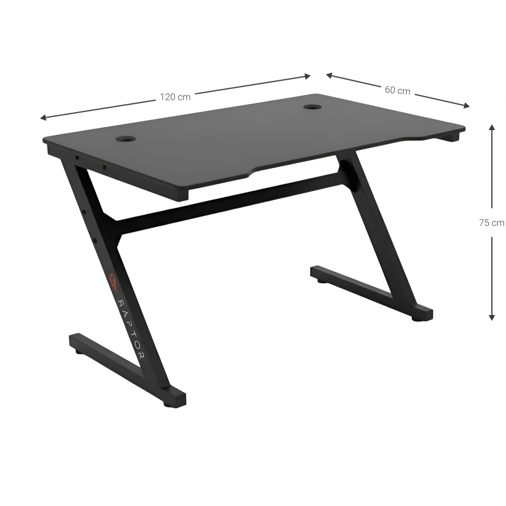 Γραφείο Gaming Raptor Nightbane-Mauro