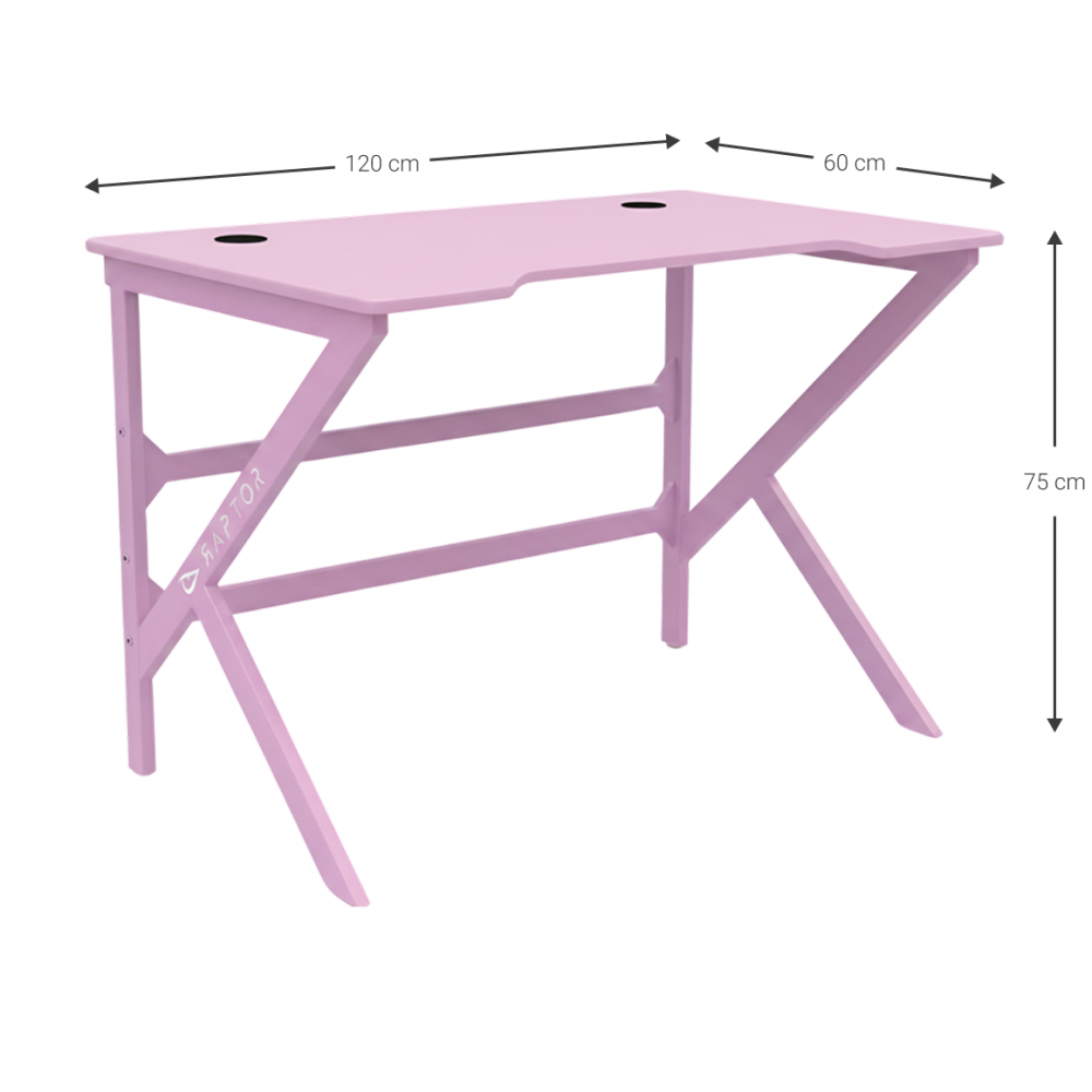 Γραφείο Gaming Raptor Crimson-Roz