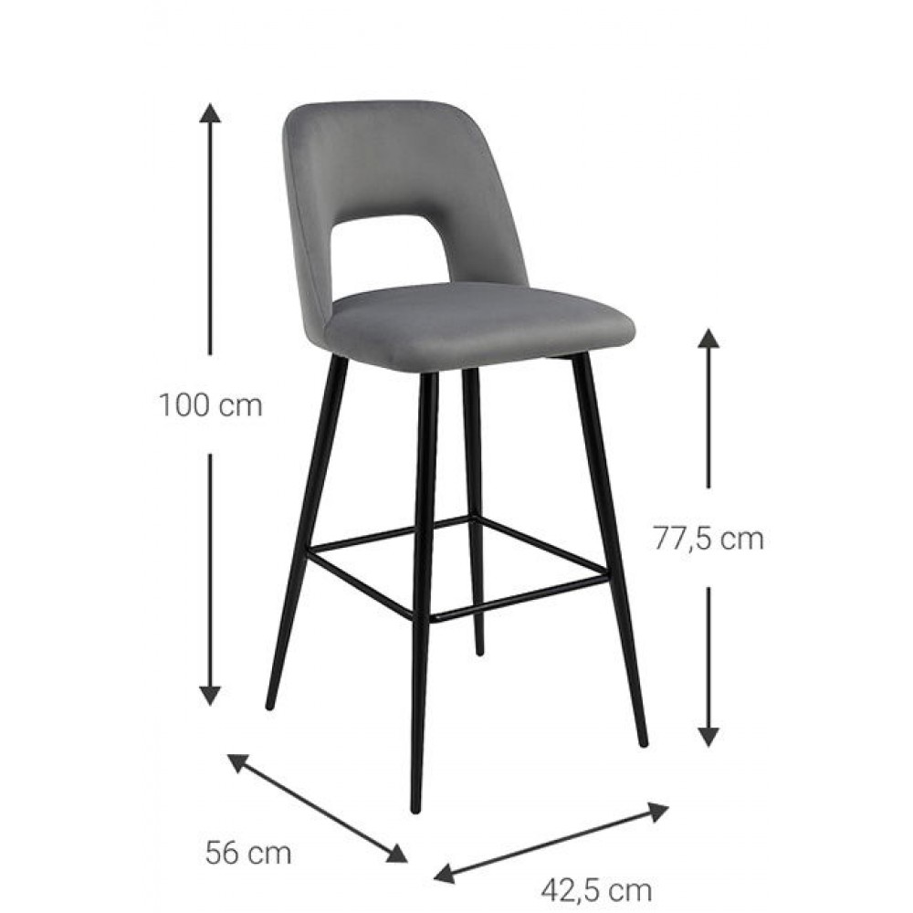 Σκαμπό μπαρ Pawel-Gkri