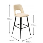 Σκαμπό μπαρ Pawel-Mpez