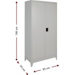 Μεταλλική ντουλάπα Damian 2D