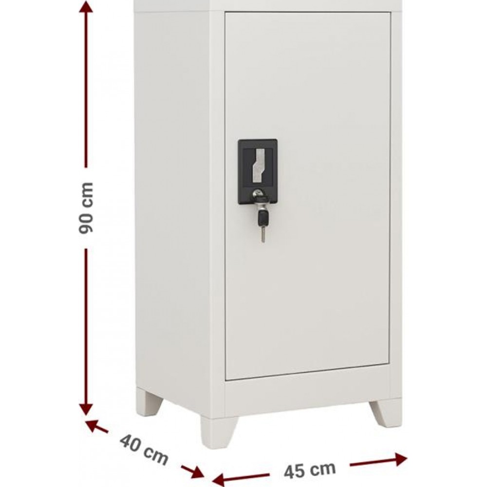 Μεταλλική ντουλάπα Damian 1D Low