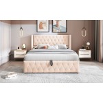 Επενδυμένο κρεβάτι Zenmor