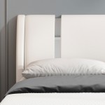 Επενδυμένο κρεβάτι Aelina-Leuko