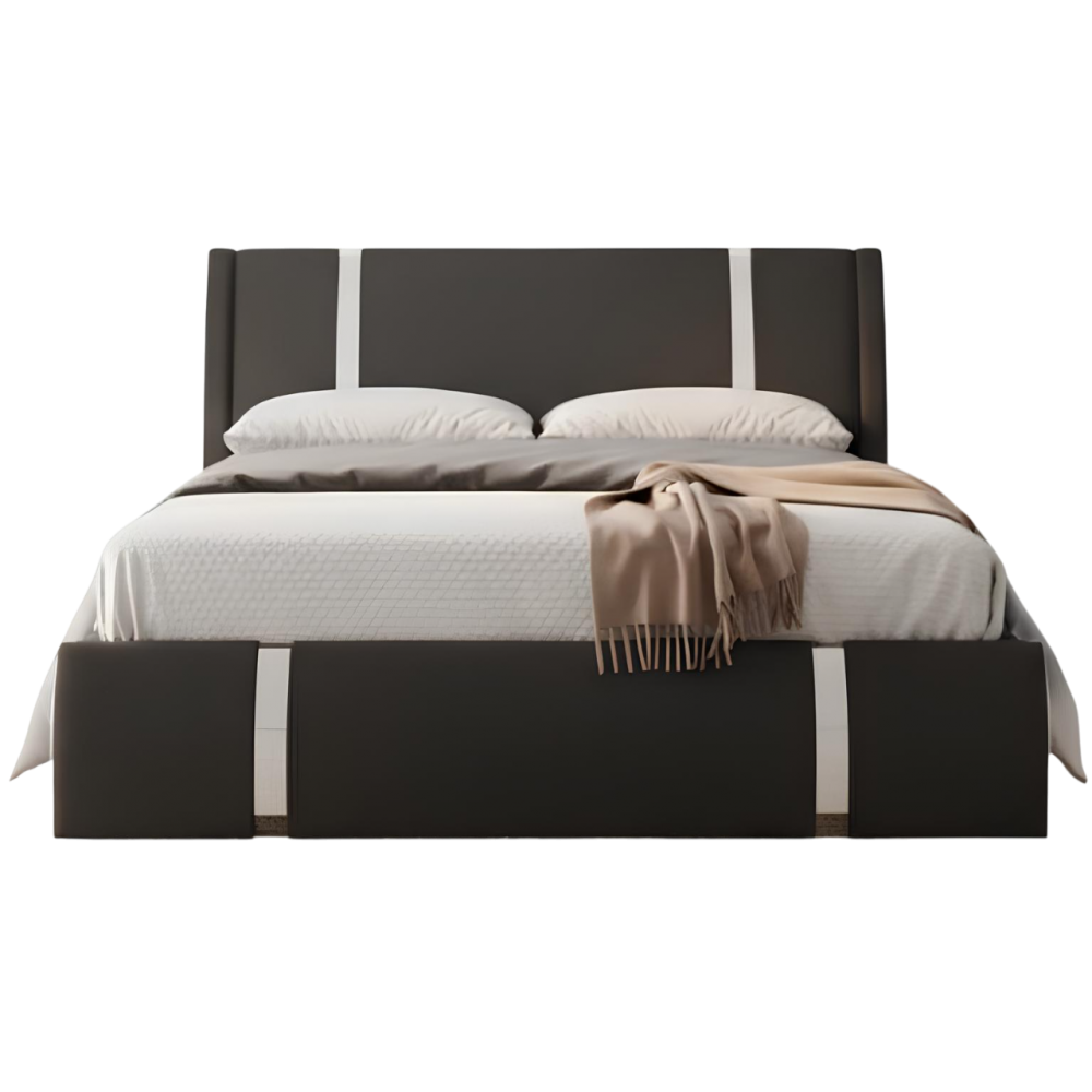 Επενδυμένο κρεβάτι Aelina-Mauro