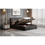 Επενδυμένο κρεβάτι Aelina-Mauro