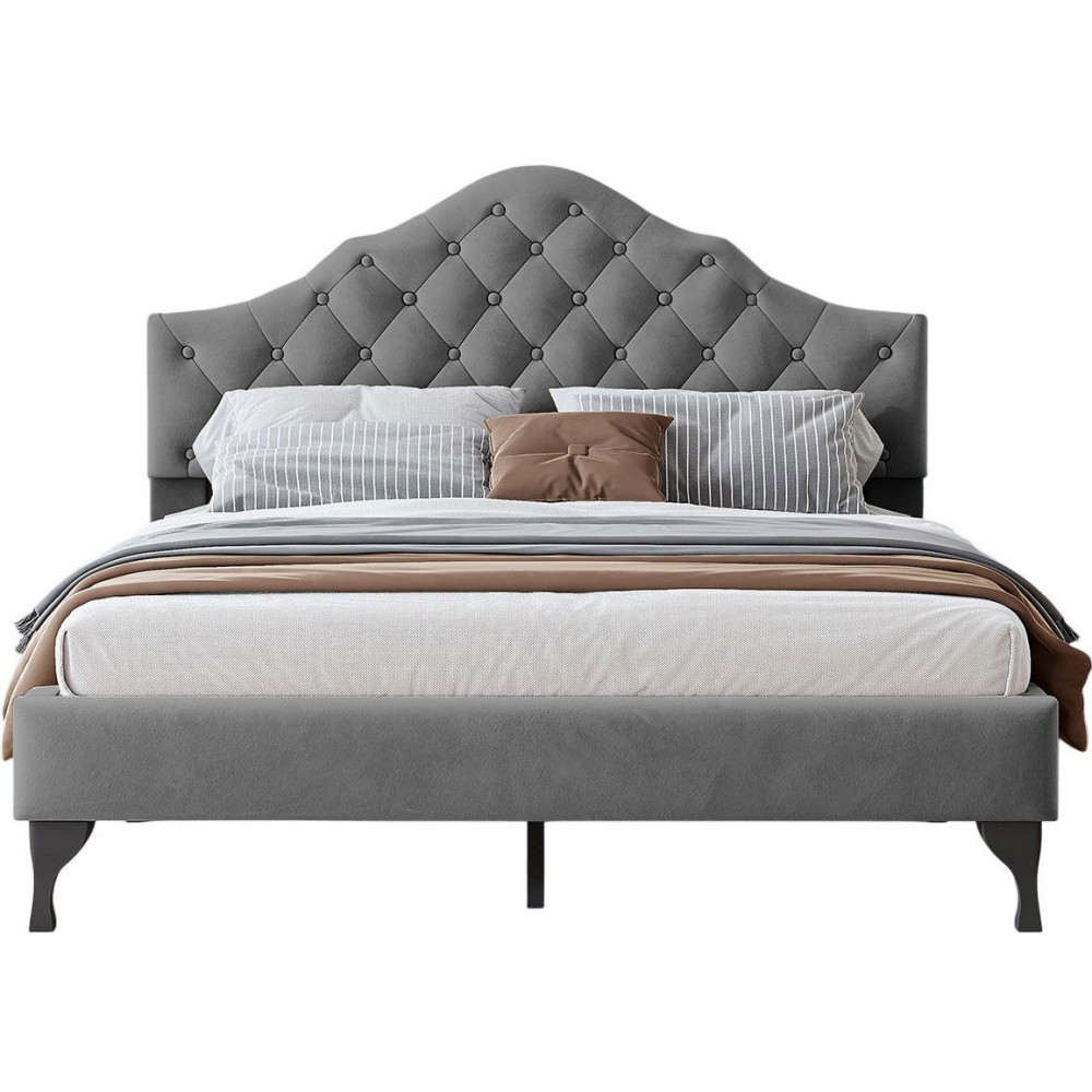 Επενδυμένο κρεβάτι Desora