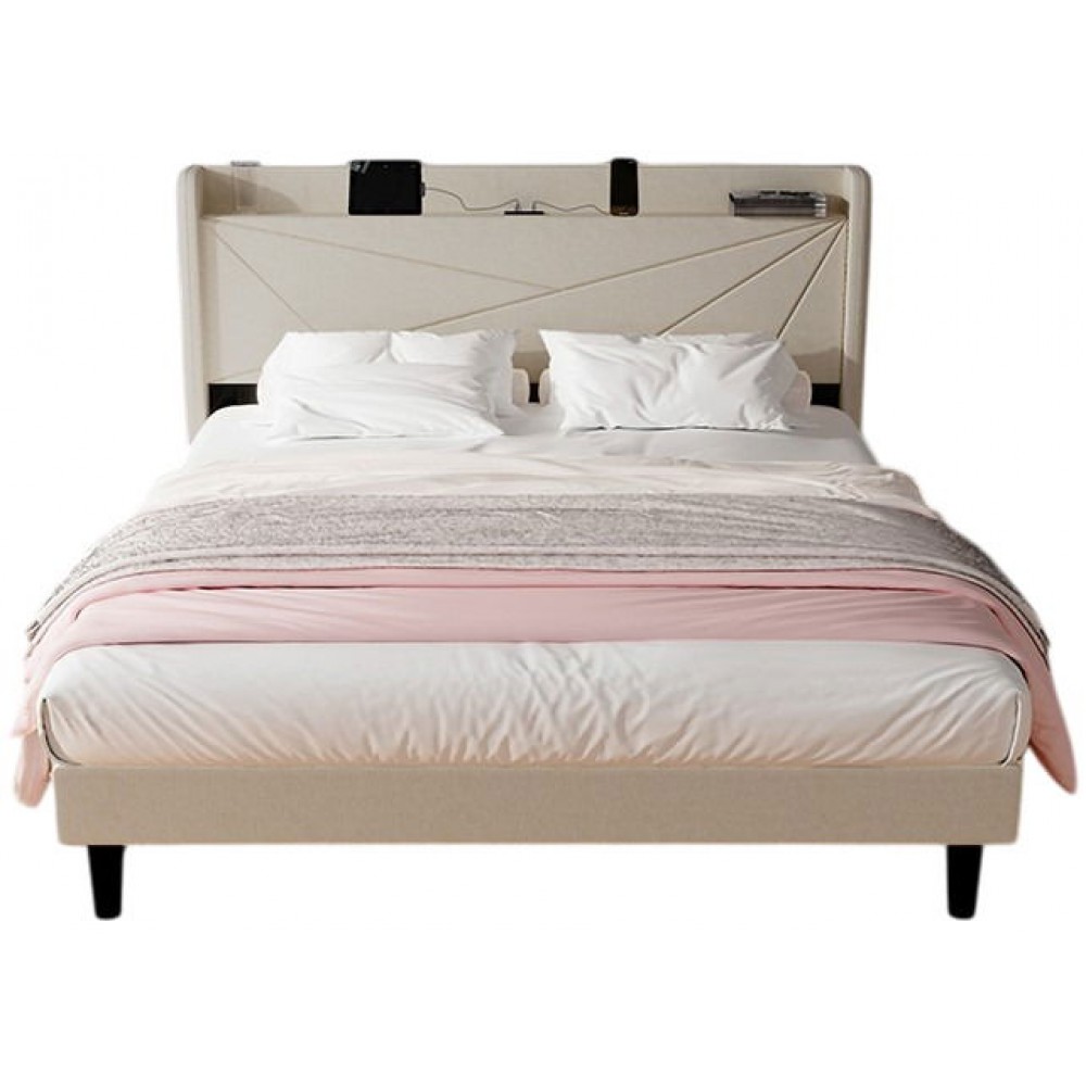 Επενδυμένο κρεβάτι Ambrey