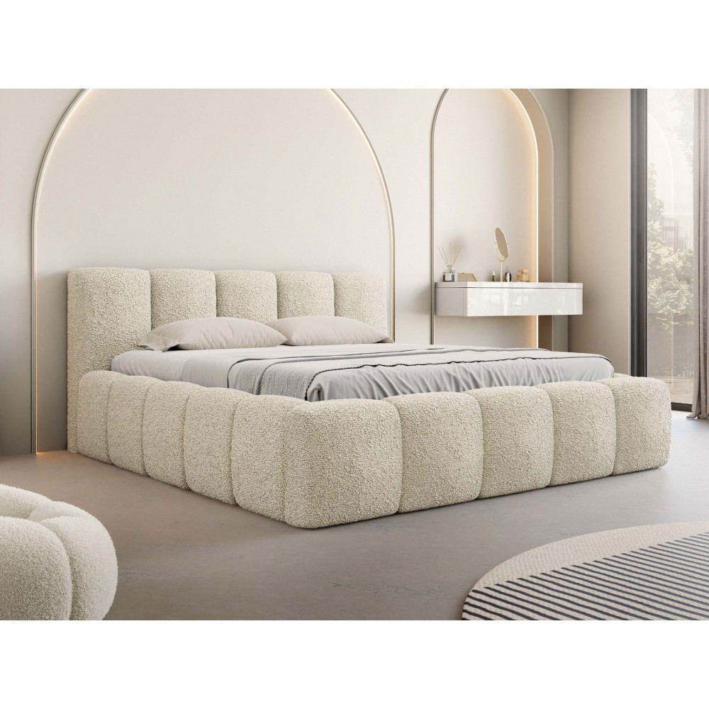 Επενδυμένο κρεβάτι Kevson-Mpez-180 x 200