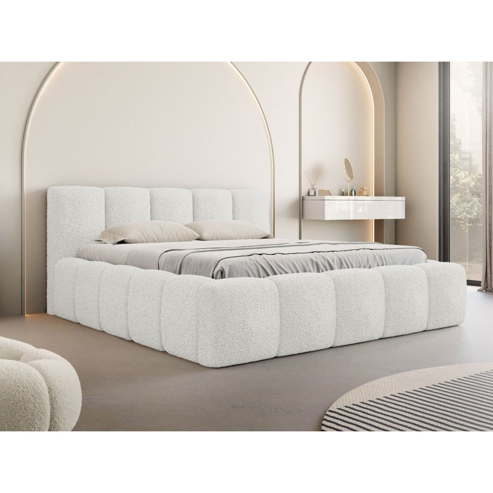 Επενδυμένο κρεβάτι Kevson-Leuko-160 x 200