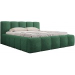 Επενδυμένο κρεβάτι Kevson-Prasino-160 x 200