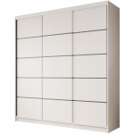 Ντουλάπα Hansa 200 συρόμενη-Leuko 200x58x215