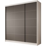 Ντουλάπα Hansa 200 συρόμενη-Leuko-Mauro 200x58x215