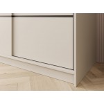 Ντουλάπα Hansa 200 συρόμενη-Cashmere 200x58x215