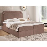 Επενδυμένο κρεβάτι Bonito-Kafe-160 x 200