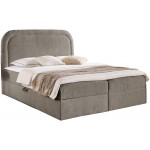 Επενδυμένο κρεβάτι Bonito-Silver Gray-120 x 200