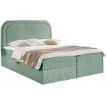 Επενδυμένο κρεβάτι Bonito-Prasino-140 x 200