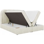 Επενδυμένο κρεβάτι Bonito-Beige-120 x 200