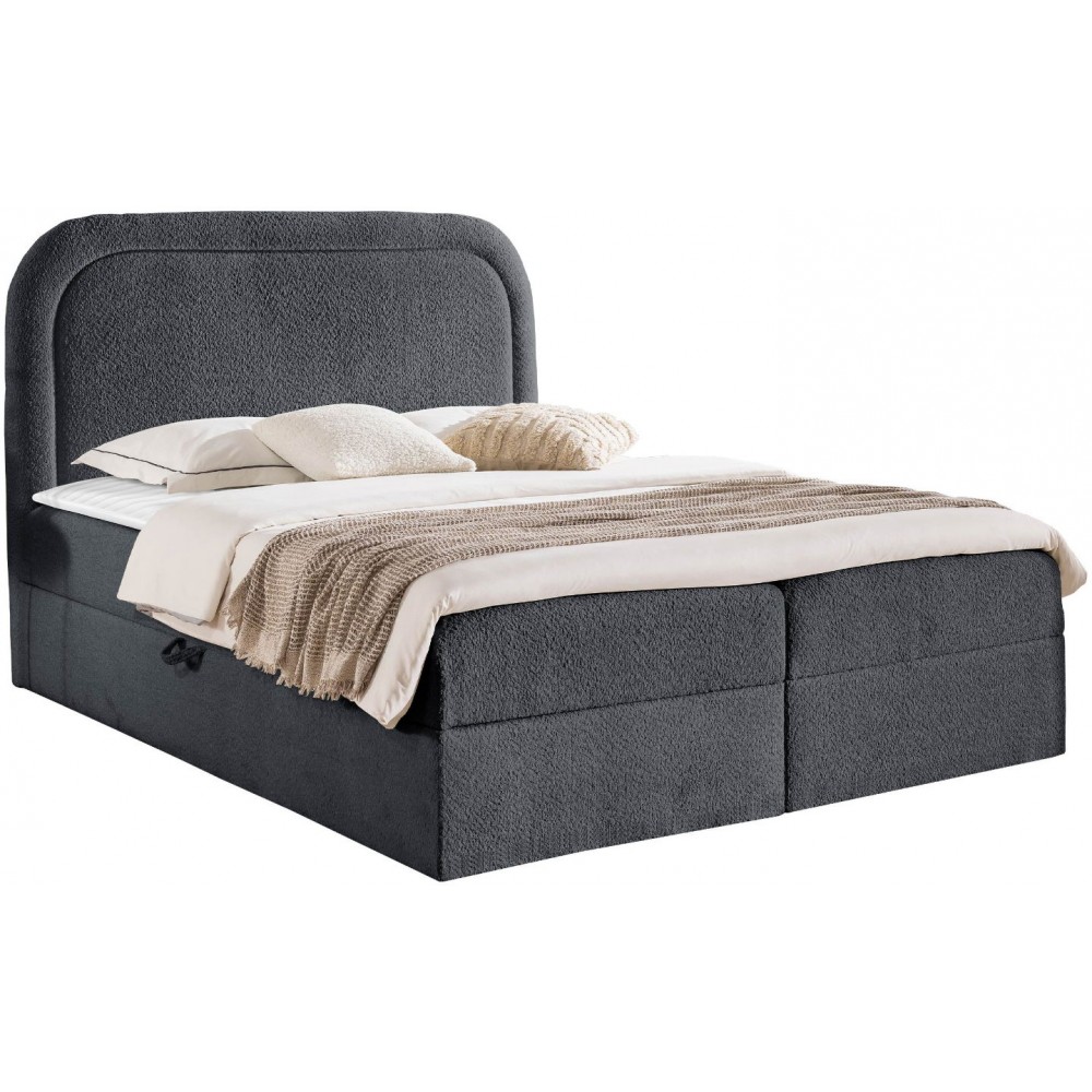 Επενδυμένο κρεβάτι Bonito-Anthraki-120 x 200