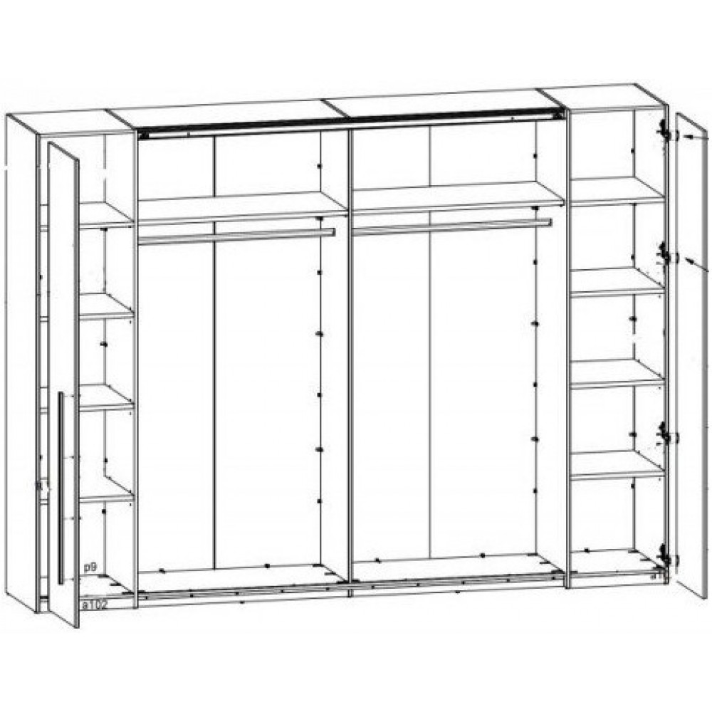 Ντουλάπα Diwa