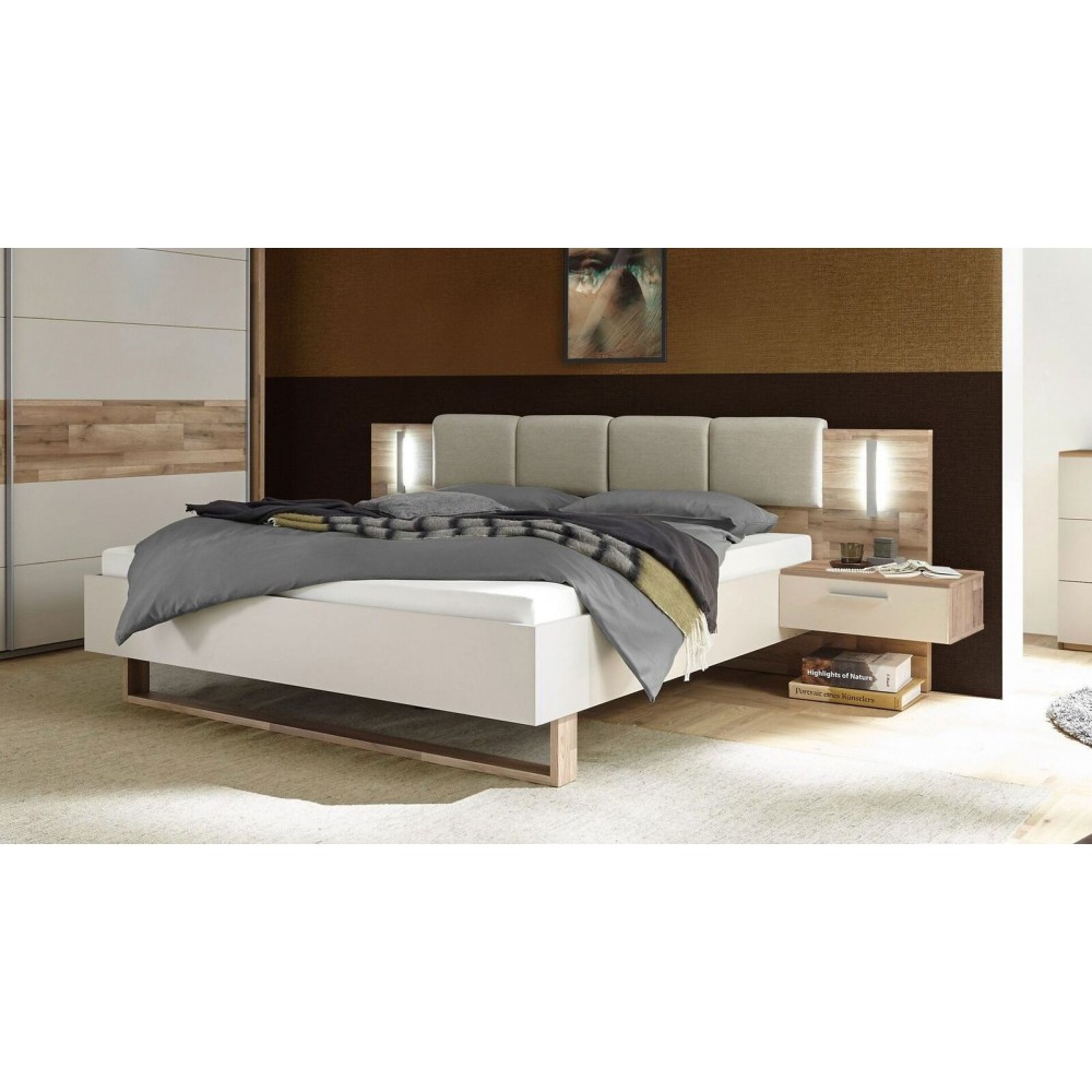 Κρεβάτι Blanco I με κομοδίνα