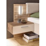 Κρεβάτι Blanco I με κομοδίνα