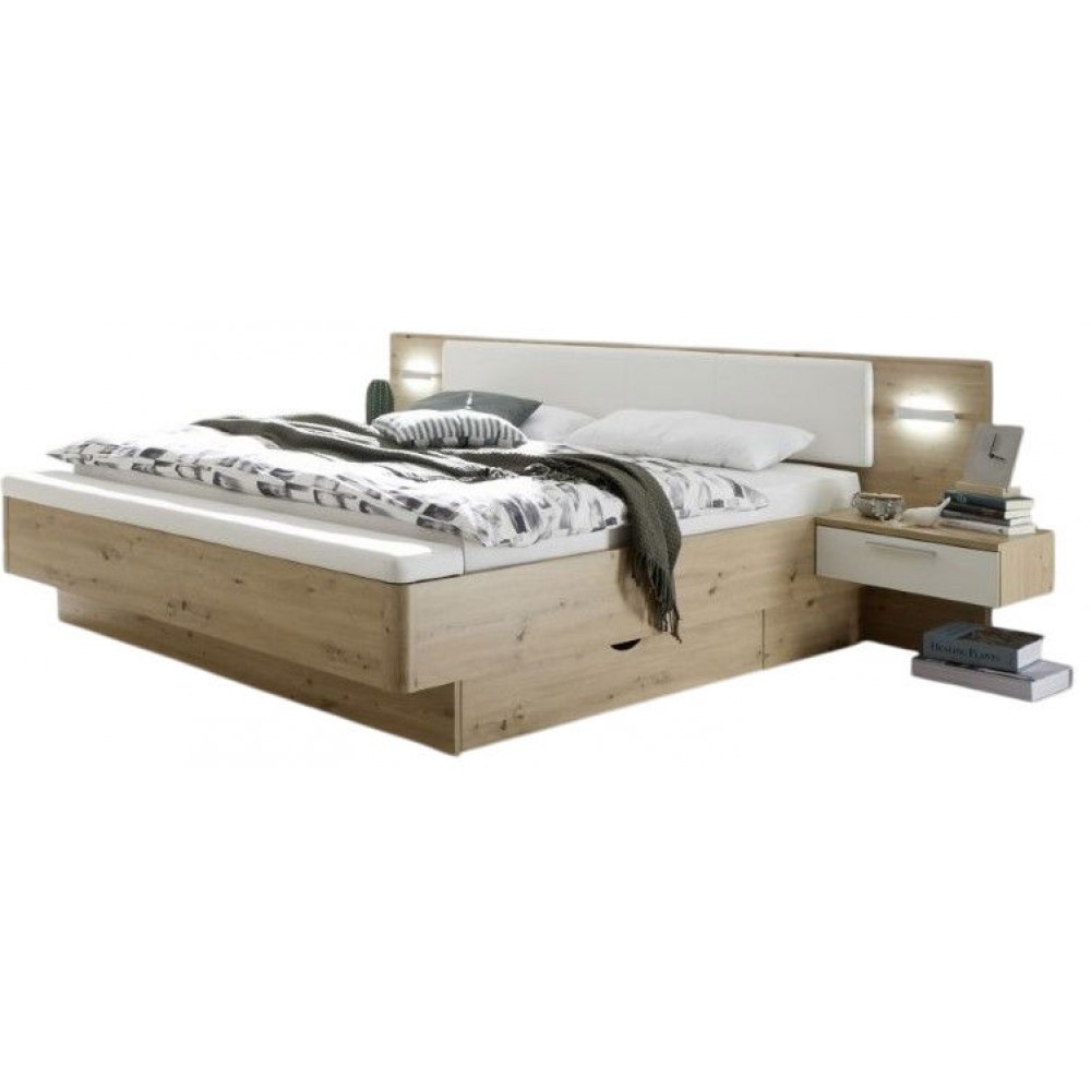 Κρεβάτι Enta με κομοδίνα